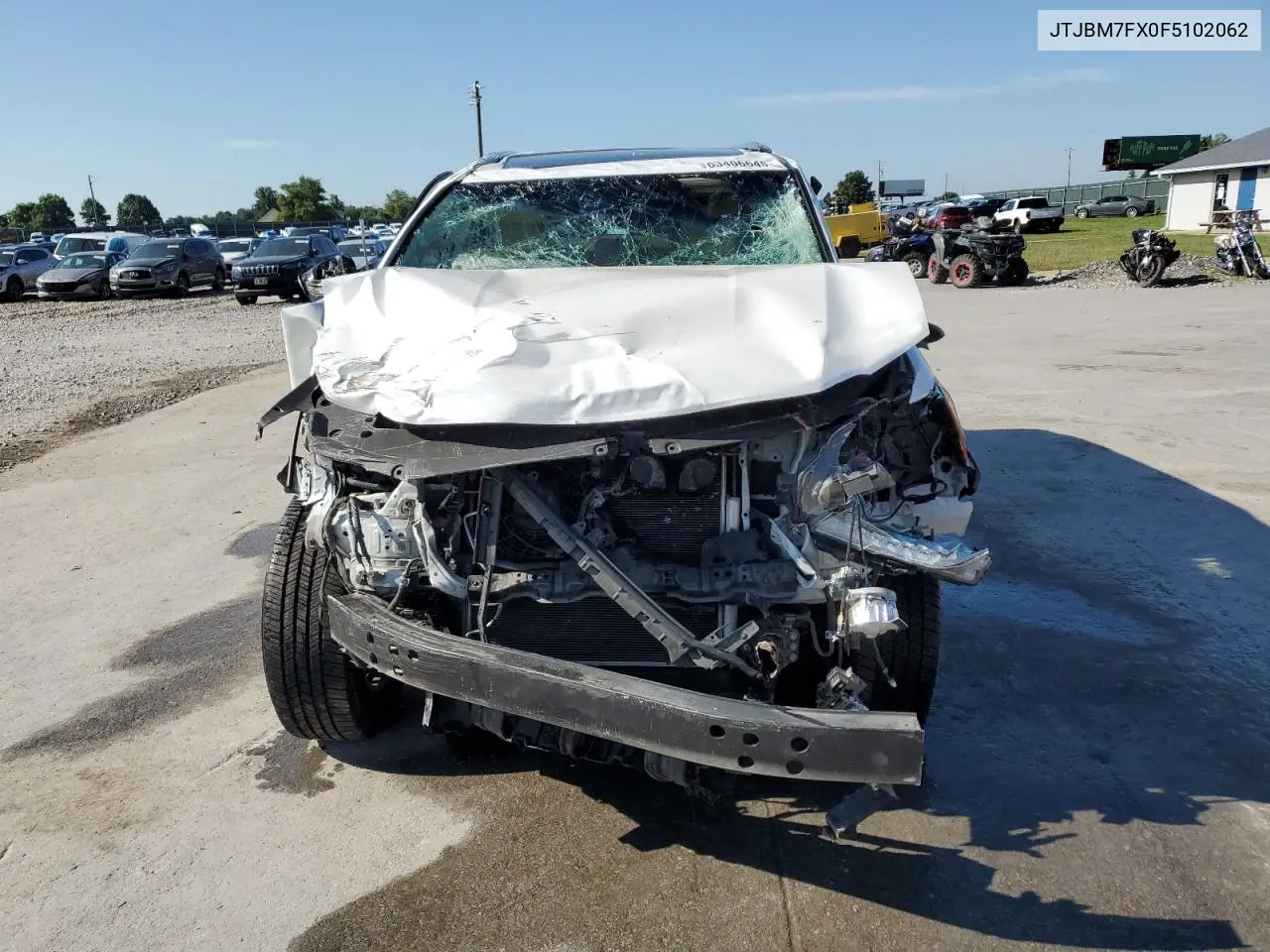 2015 Lexus Gx 460 VIN: JTJBM7FX0F5102062 Lot: 63406645