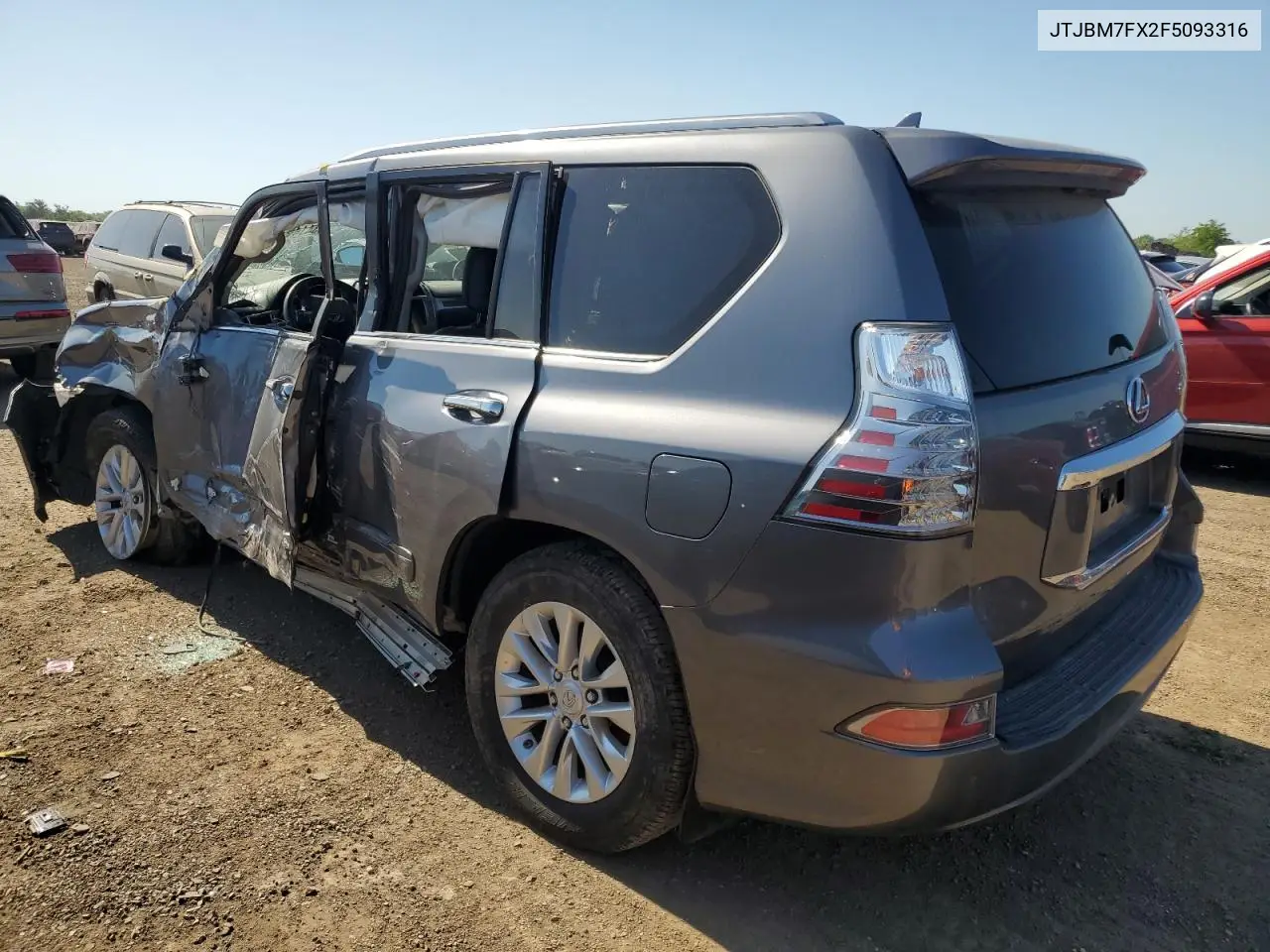 2015 Lexus Gx 460 VIN: JTJBM7FX2F5093316 Lot: 63414075