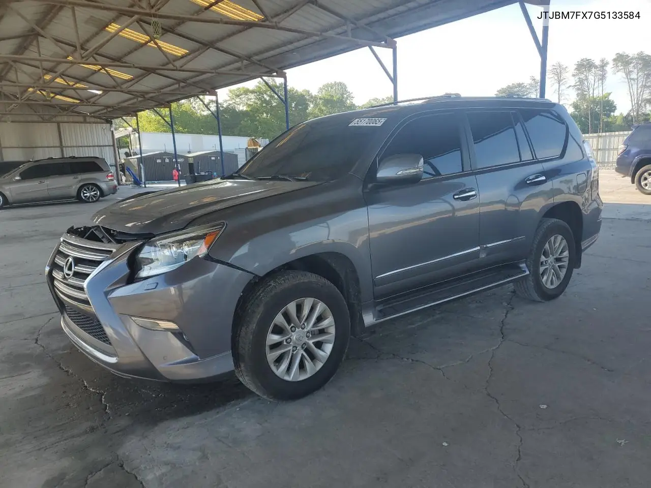 2016 Lexus Gx 460 VIN: JTJBM7FX7G5133584 Lot: 55170065
