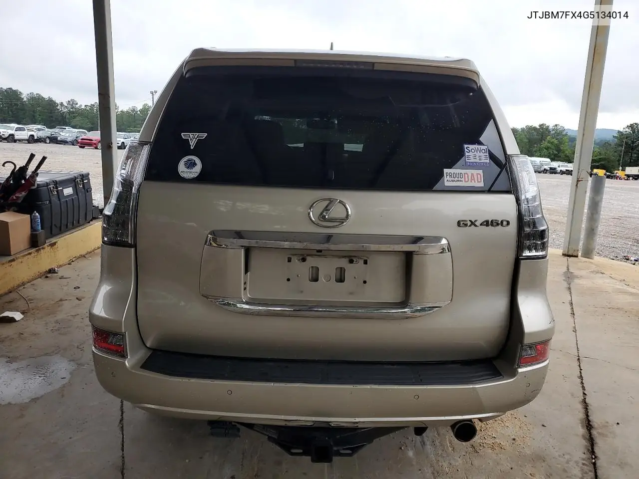 2016 Lexus Gx 460 VIN: JTJBM7FX4G5134014 Lot: 55976255