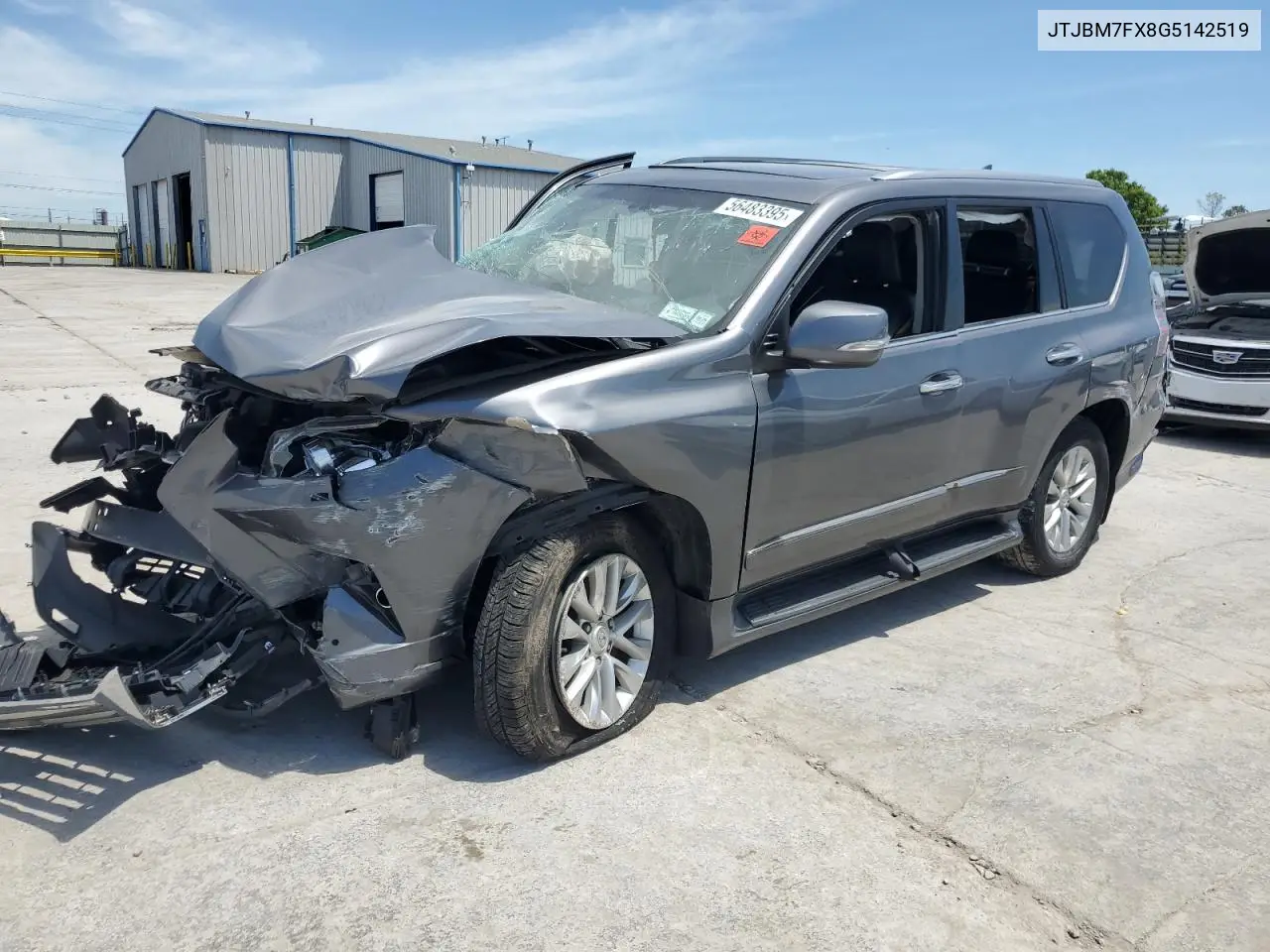 2016 Lexus Gx 460 VIN: JTJBM7FX8G5142519 Lot: 56483395