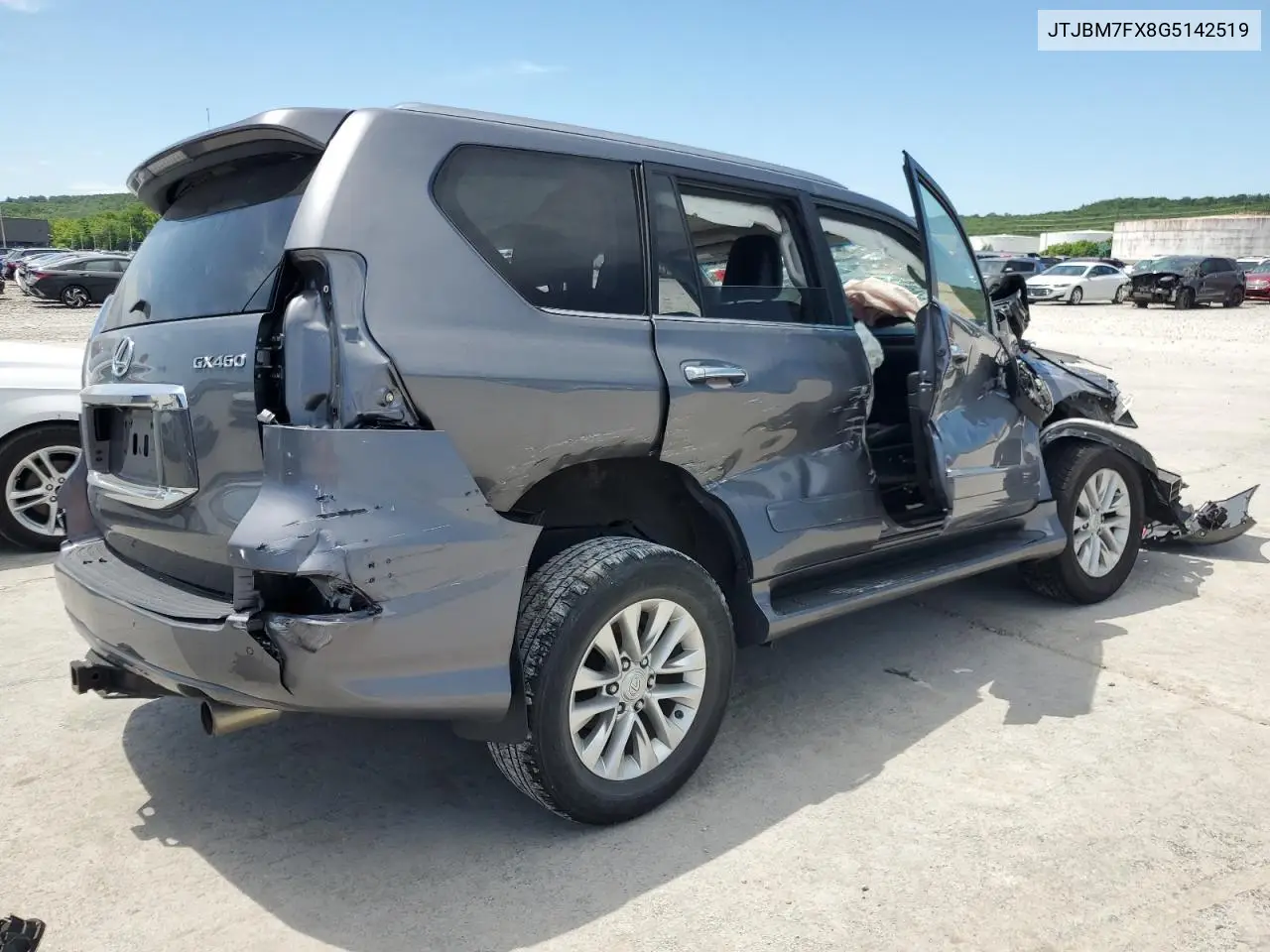 2016 Lexus Gx 460 VIN: JTJBM7FX8G5142519 Lot: 56483395