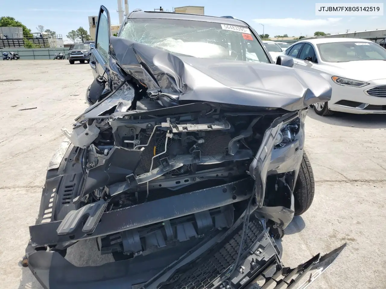 2016 Lexus Gx 460 VIN: JTJBM7FX8G5142519 Lot: 56483395