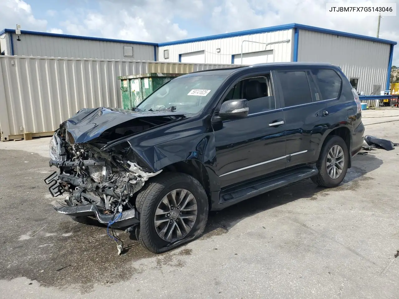 2016 Lexus Gx 460 VIN: JTJBM7FX7G5143046 Lot: 59741825