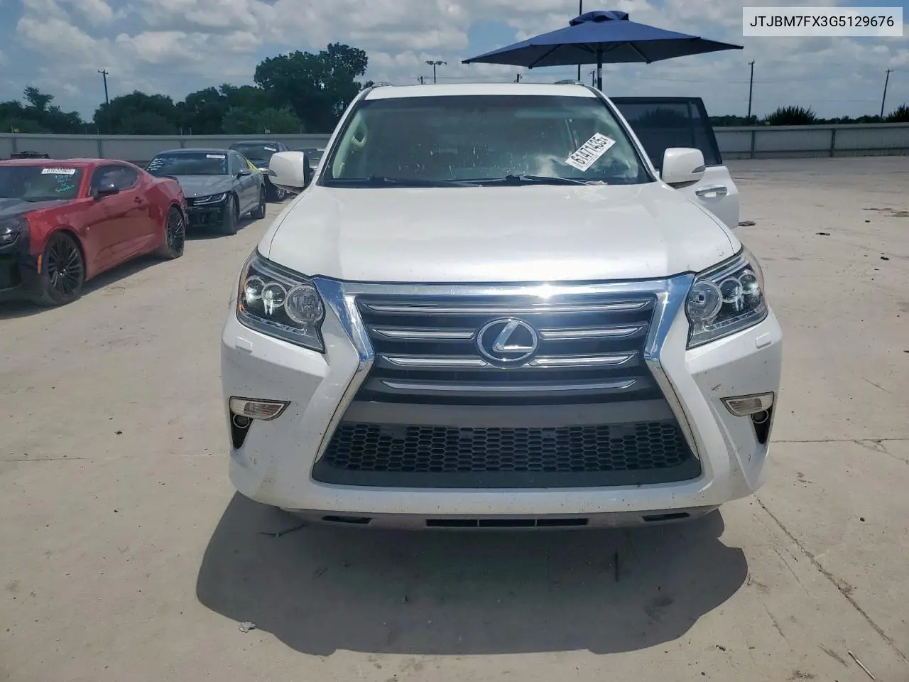 2016 Lexus Gx 460 VIN: JTJBM7FX3G5129676 Lot: 61471435