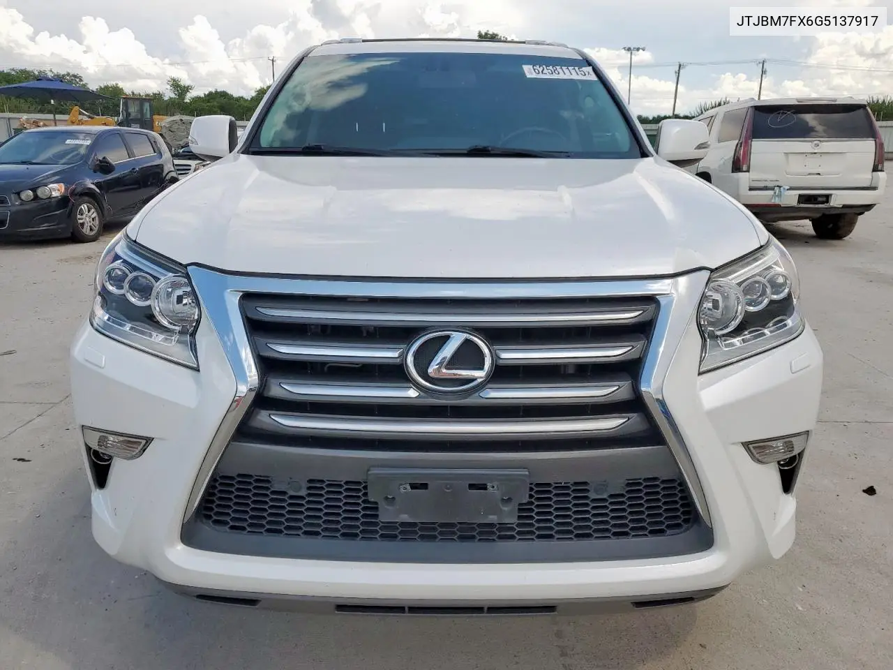 2016 Lexus Gx 460 VIN: JTJBM7FX6G5137917 Lot: 62581115