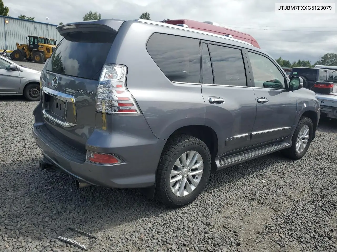 2016 Lexus Gx 460 VIN: JTJBM7FXXG5123079 Lot: 62613495