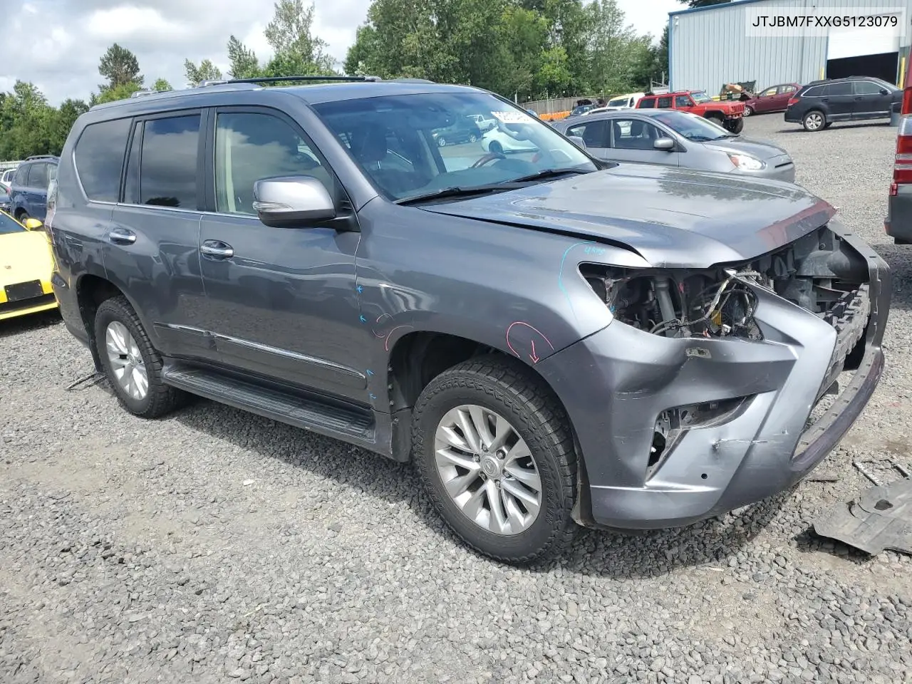 2016 Lexus Gx 460 VIN: JTJBM7FXXG5123079 Lot: 62613495