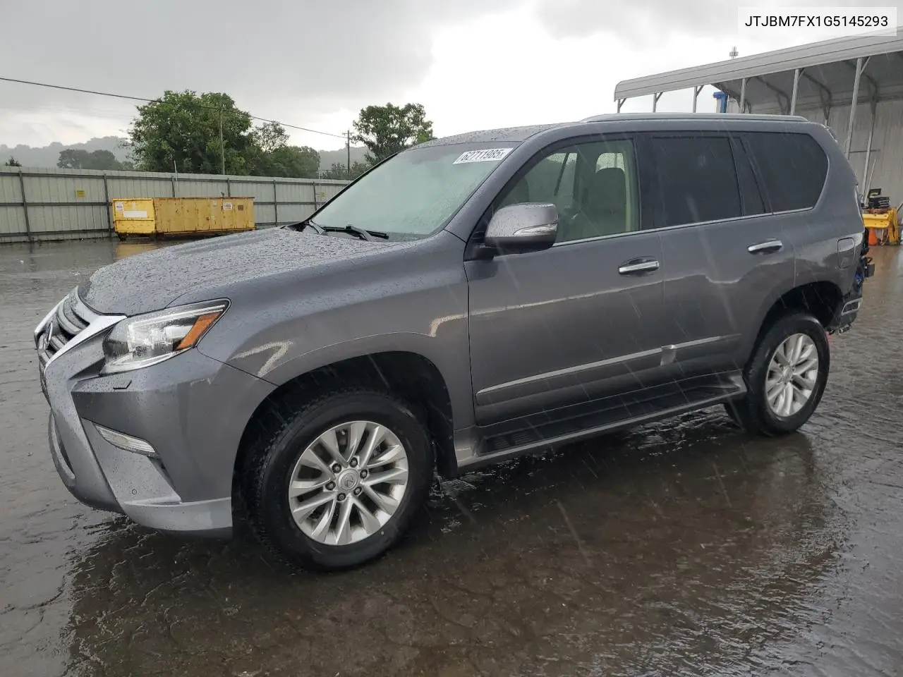 2016 Lexus Gx 460 VIN: JTJBM7FX1G5145293 Lot: 62711985