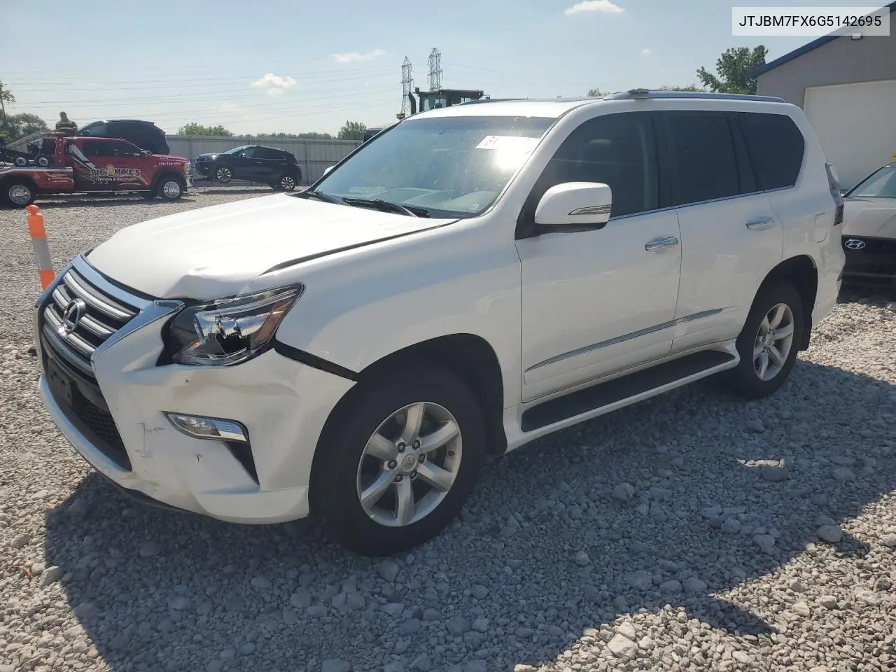 2016 Lexus Gx 460 VIN: JTJBM7FX6G5142695 Lot: 63373455