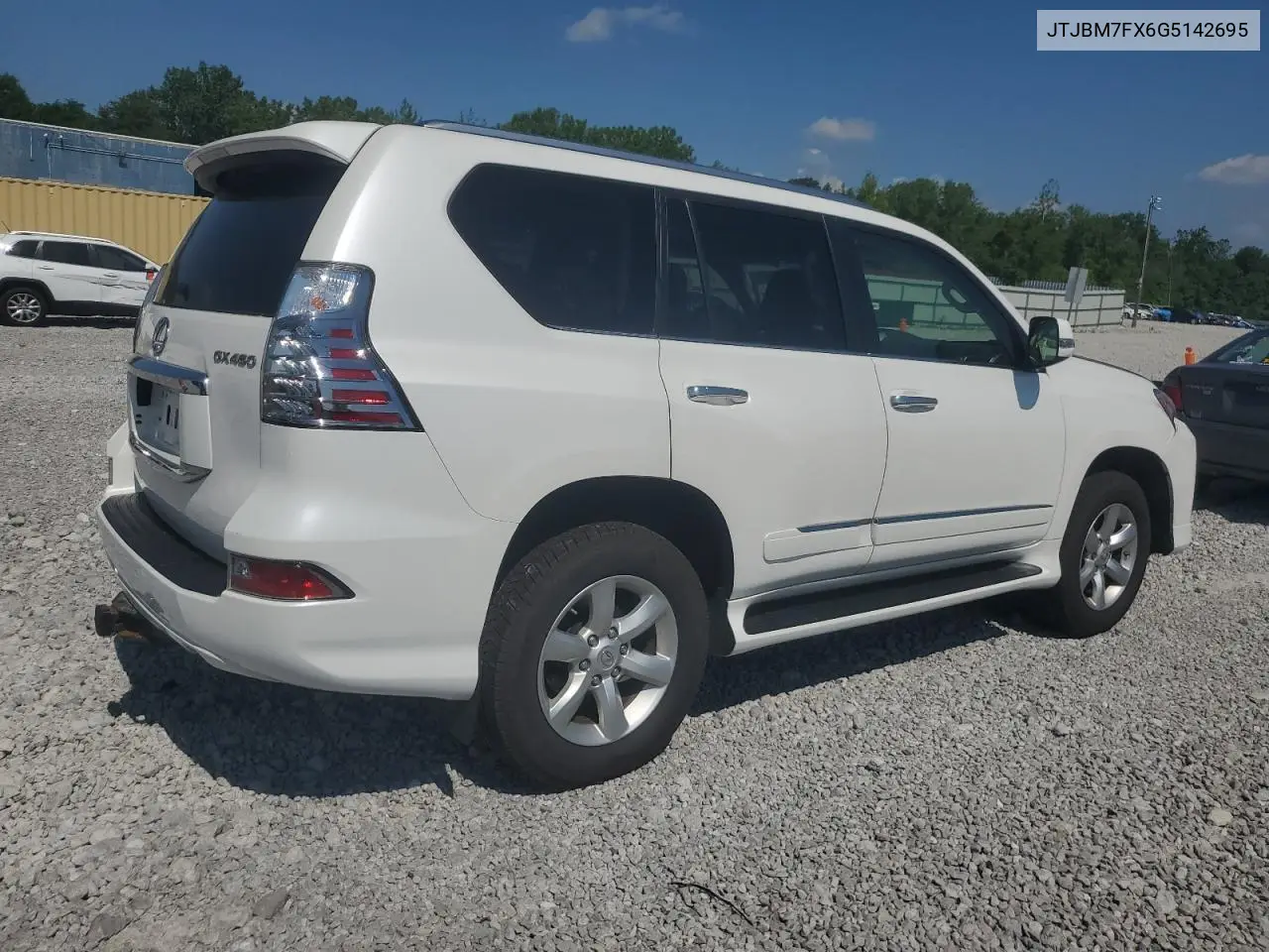 2016 Lexus Gx 460 VIN: JTJBM7FX6G5142695 Lot: 63373455