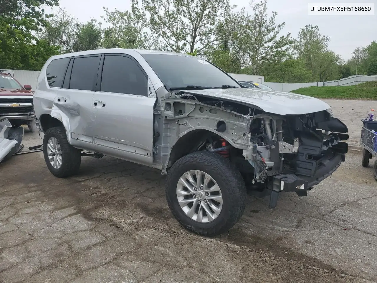 2017 Lexus Gx 460 VIN: JTJBM7FX5H5168660 Lot: 55410675