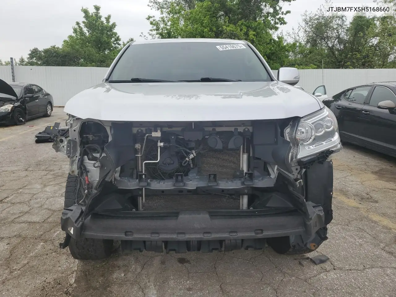 2017 Lexus Gx 460 VIN: JTJBM7FX5H5168660 Lot: 55410675