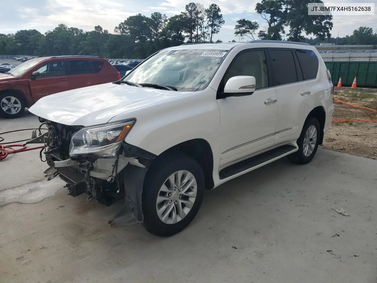 2017 Lexus Gx 460 VIN: JTJBM7FX4H5162638 Lot: 55959905