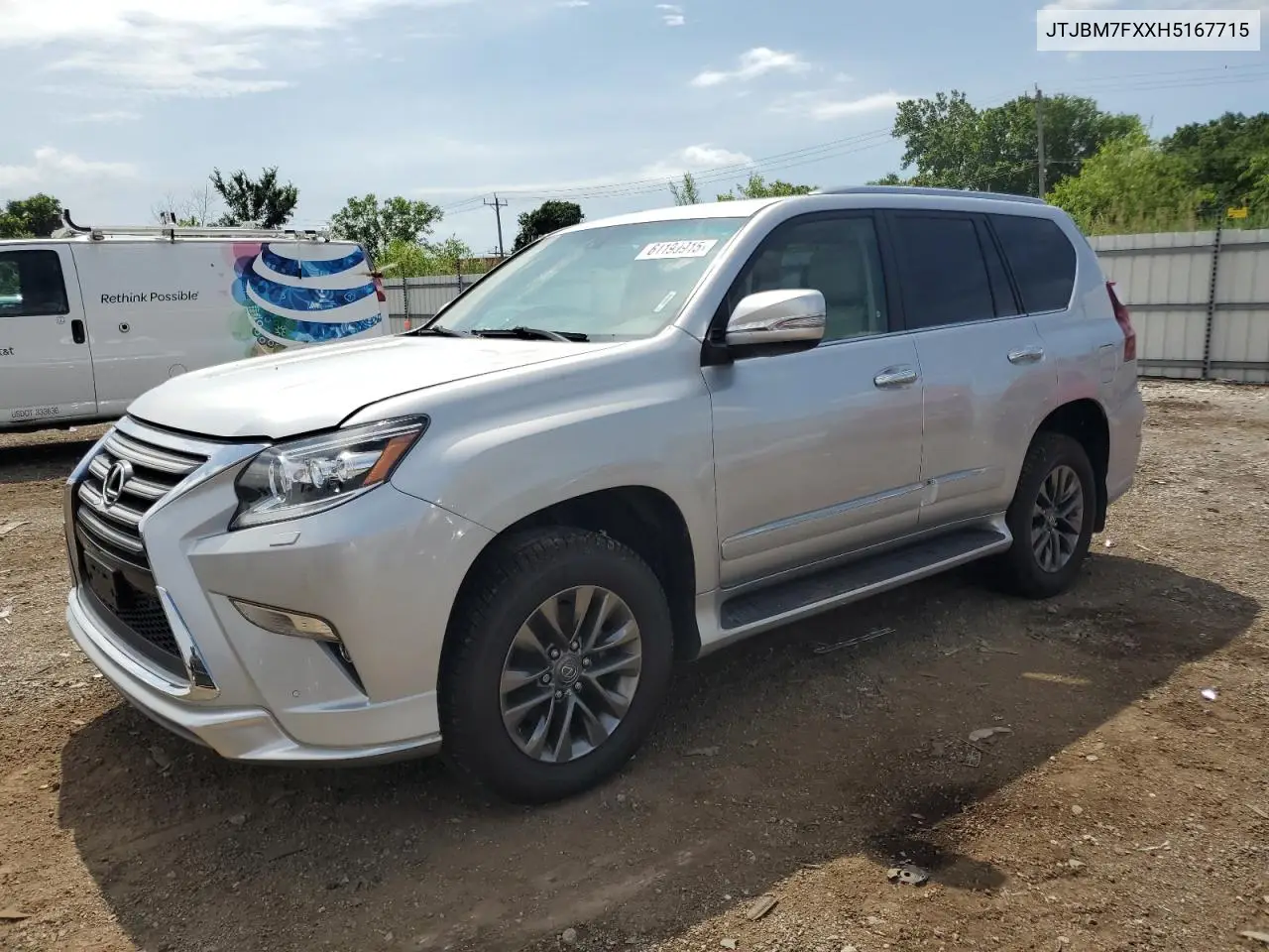 2017 Lexus Gx 460 VIN: JTJBM7FXXH5167715 Lot: 61199915