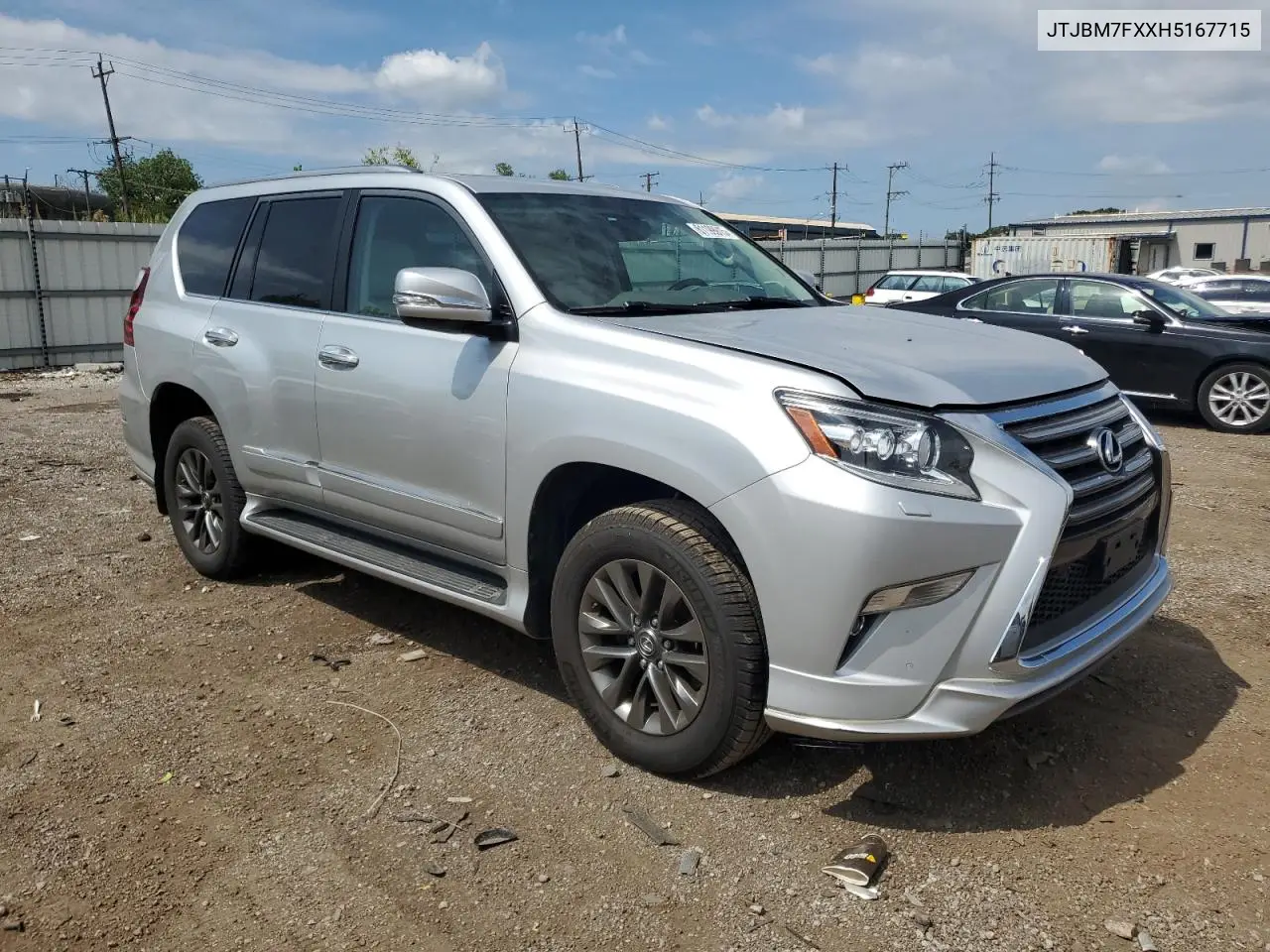 2017 Lexus Gx 460 VIN: JTJBM7FXXH5167715 Lot: 61199915
