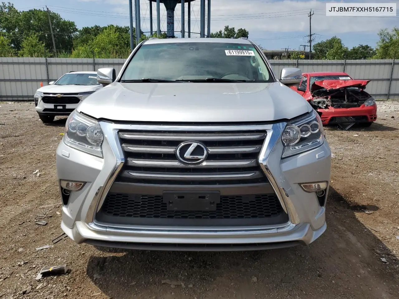 2017 Lexus Gx 460 VIN: JTJBM7FXXH5167715 Lot: 61199915