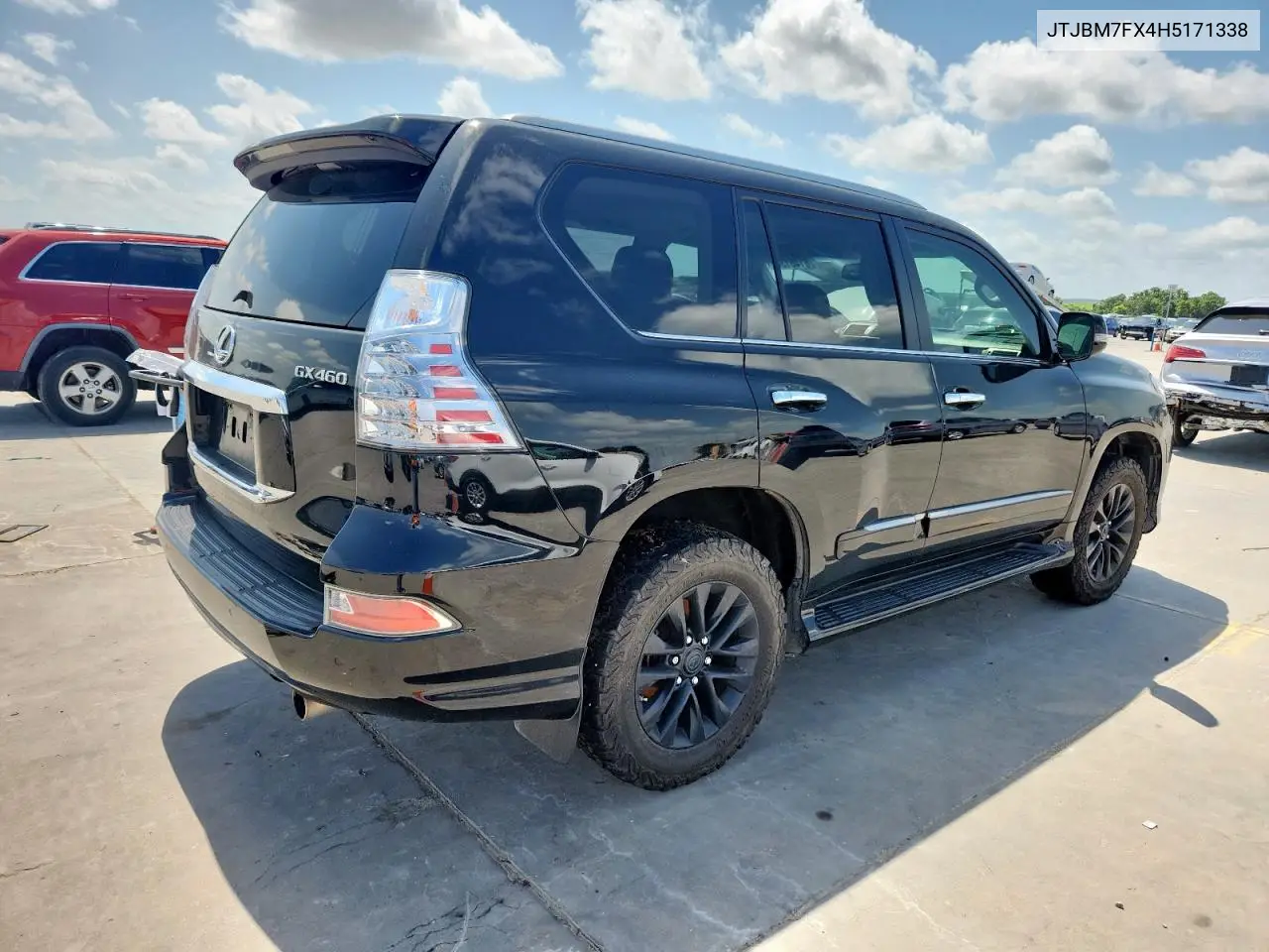 2017 Lexus Gx 460 VIN: JTJBM7FX4H5171338 Lot: 61461385