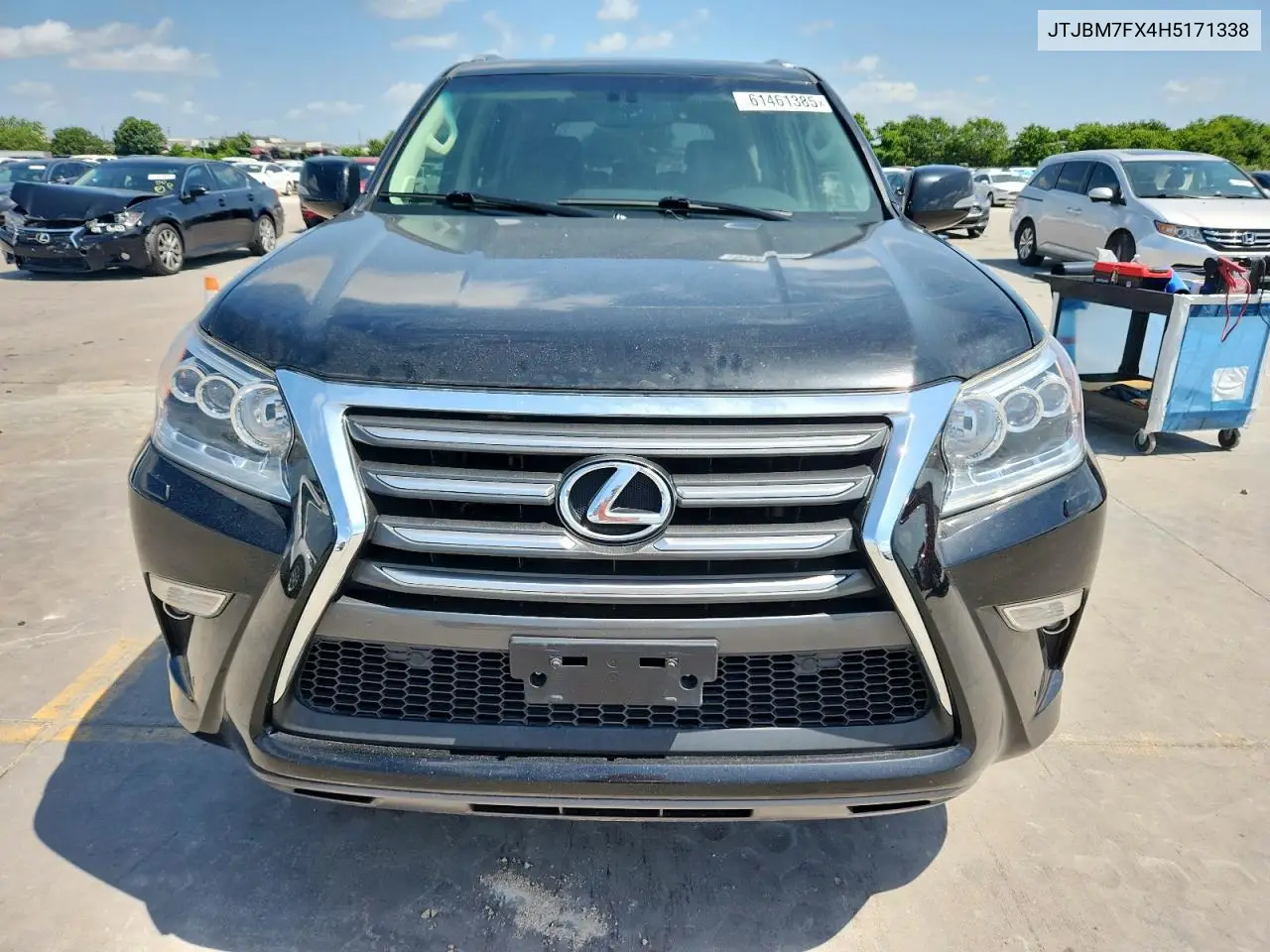 2017 Lexus Gx 460 VIN: JTJBM7FX4H5171338 Lot: 61461385