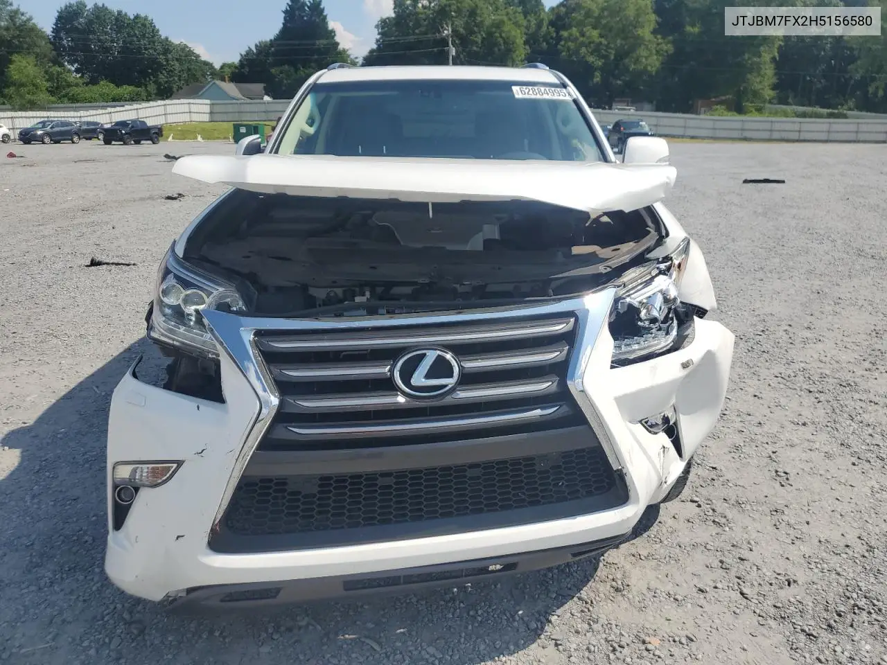 2017 Lexus Gx 460 VIN: JTJBM7FX2H5156580 Lot: 62884995