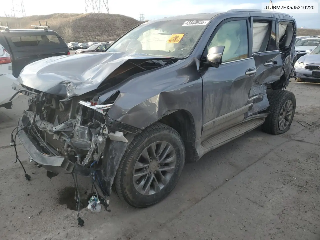 2018 Lexus Gx 460 VIN: JTJBM7FX5J5210220 Lot: 48803605