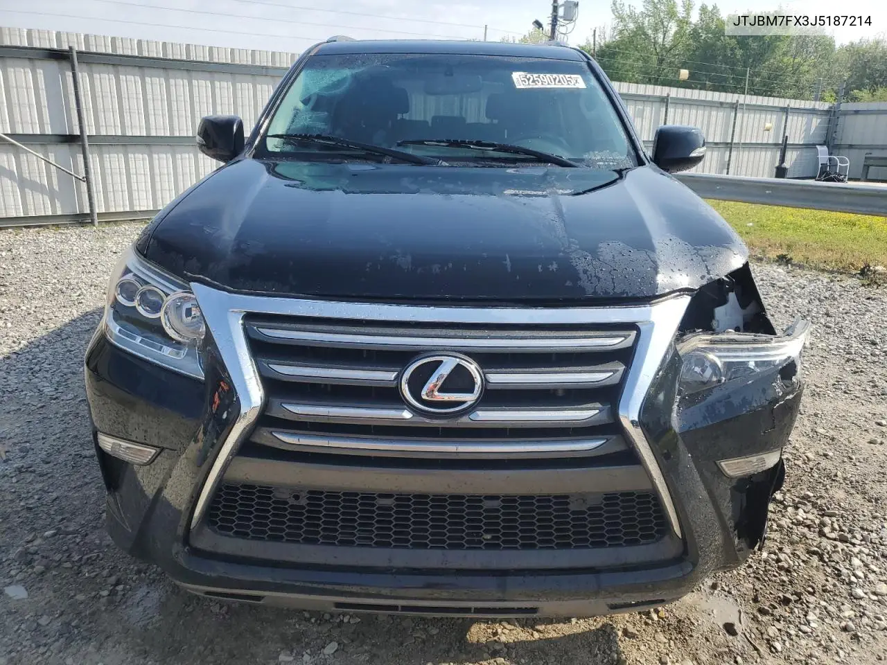 2018 Lexus Gx 460 VIN: JTJBM7FX3J5187214 Lot: 52590205