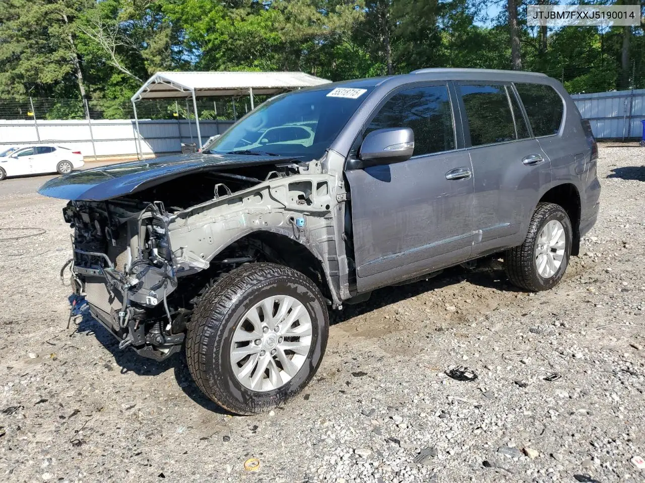 2018 Lexus Gx 460 VIN: JTJBM7FXXJ5190014 Lot: 55318715