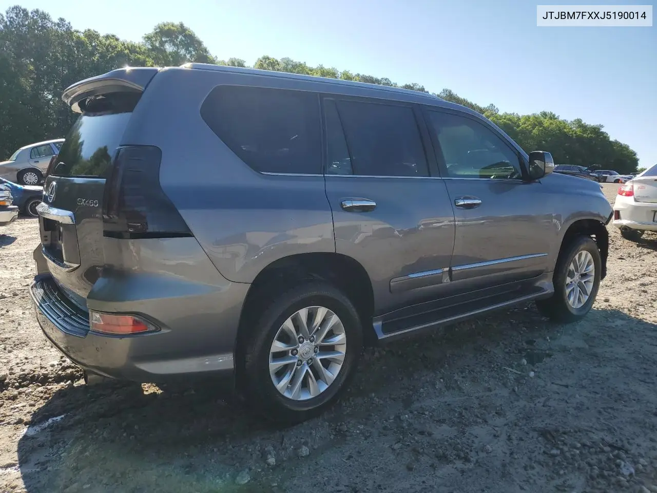 2018 Lexus Gx 460 VIN: JTJBM7FXXJ5190014 Lot: 55318715