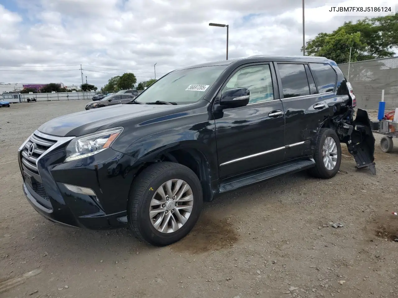 2018 Lexus Gx 460 VIN: JTJBM7FX8J5186124 Lot: 56697205