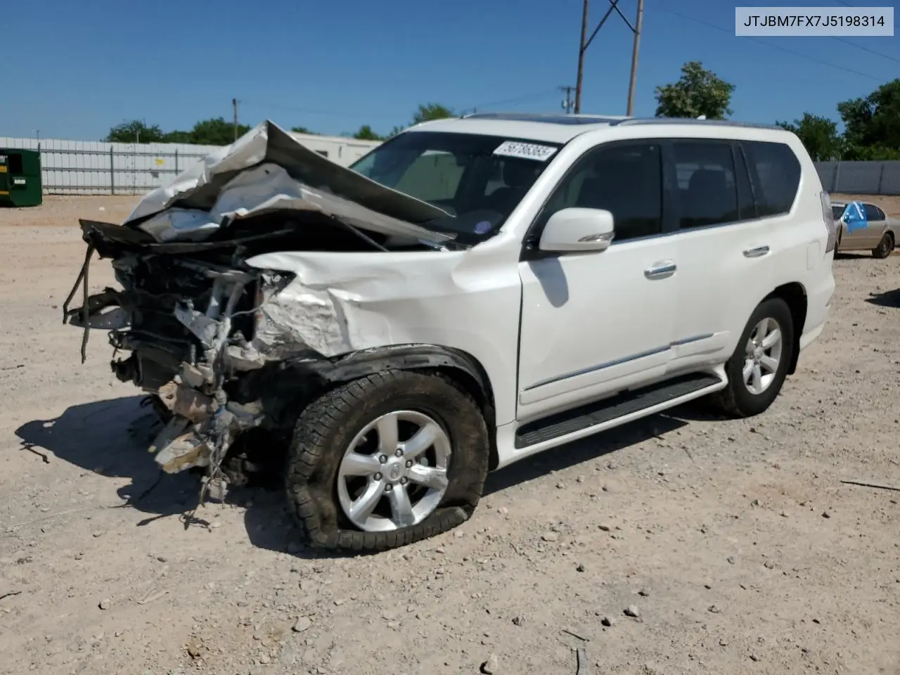 2018 Lexus Gx 460 VIN: JTJBM7FX7J5198314 Lot: 56786365
