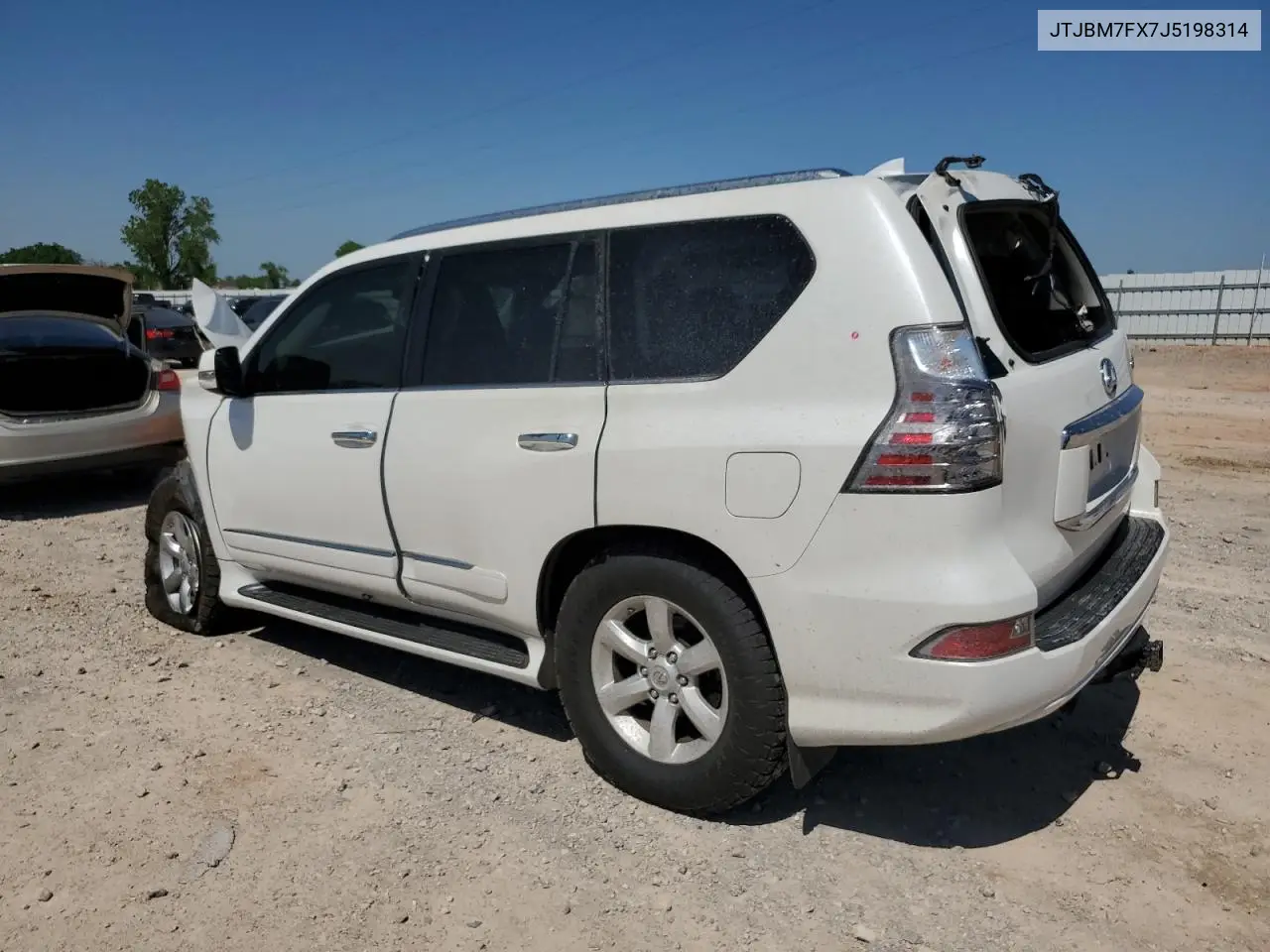 2018 Lexus Gx 460 VIN: JTJBM7FX7J5198314 Lot: 56786365
