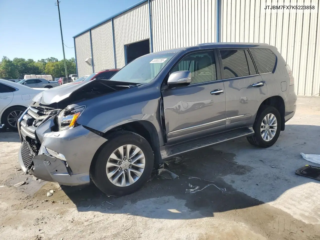 2019 Lexus Gx 460 VIN: JTJBM7FX7K5223858 Lot: 48883255
