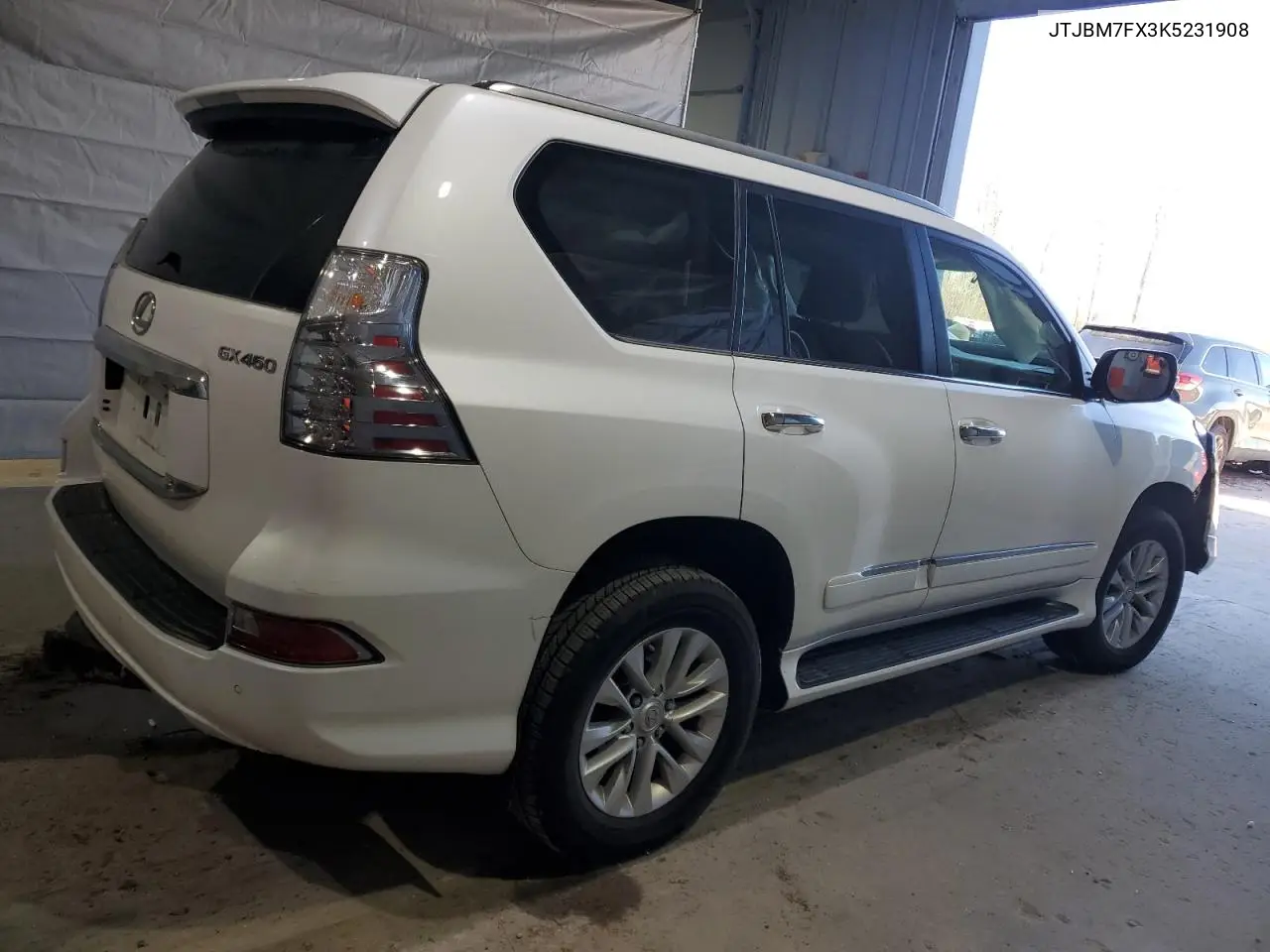 2019 Lexus Gx 460 VIN: JTJBM7FX3K5231908 Lot: 52003325
