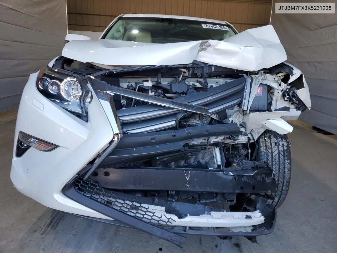 2019 Lexus Gx 460 VIN: JTJBM7FX3K5231908 Lot: 52003325