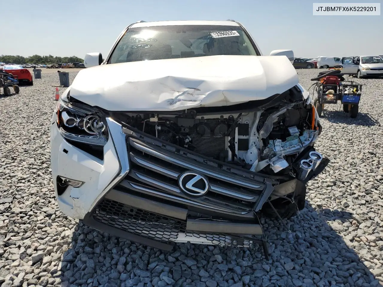 2019 Lexus Gx 460 VIN: JTJBM7FX6K5229201 Lot: 53390935