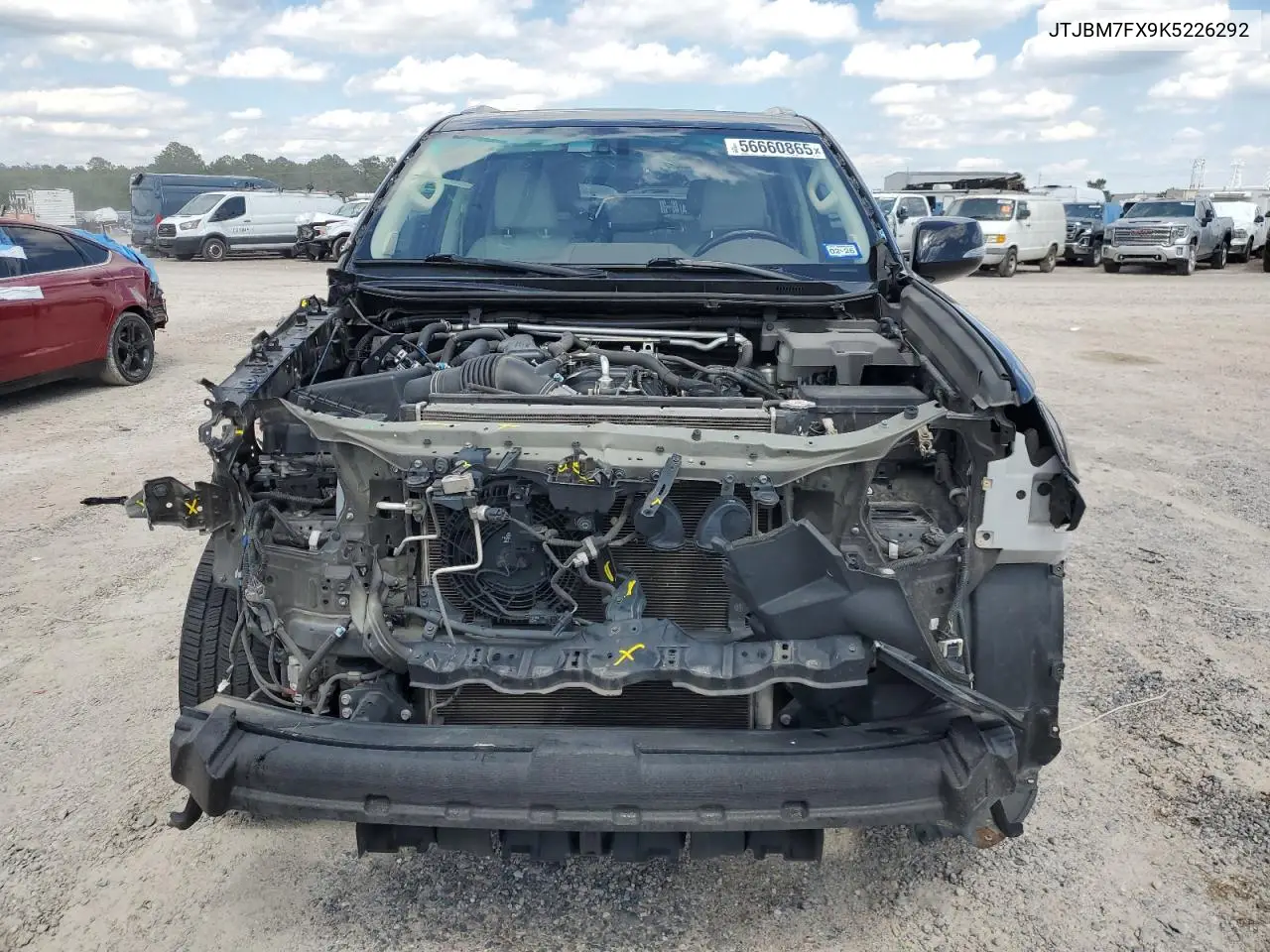 2019 Lexus Gx 460 VIN: JTJBM7FX9K5226292 Lot: 56660865