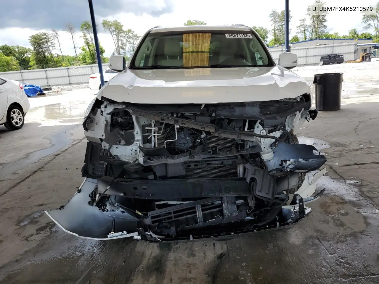 2019 Lexus Gx 460 VIN: JTJBM7FX4K5210579 Lot: 56671185