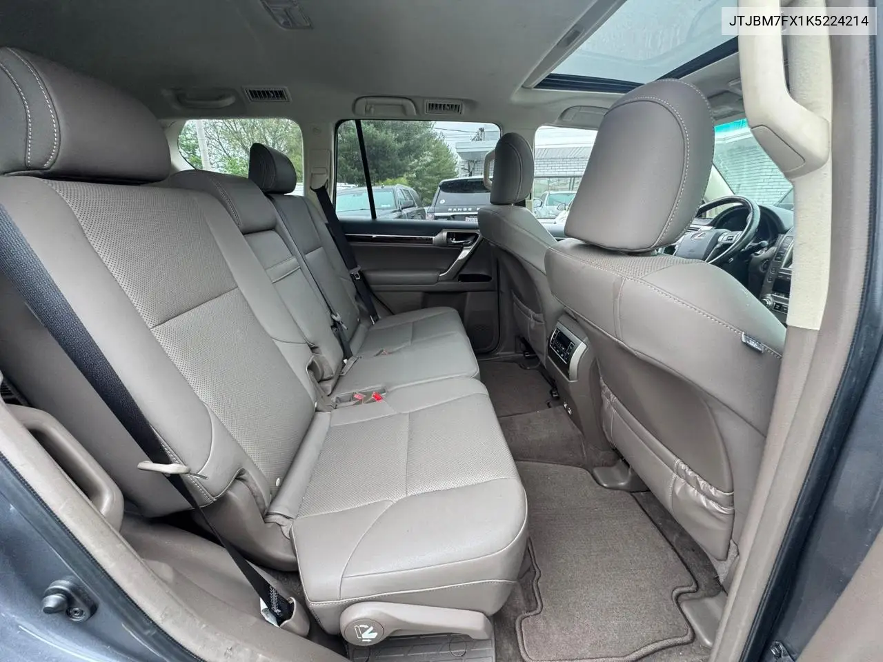 2019 Lexus Gx 460 VIN: JTJBM7FX1K5224214 Lot: 57187195
