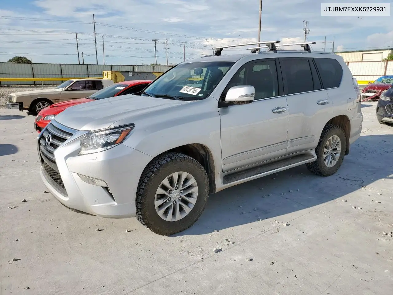2019 Lexus Gx 460 VIN: JTJBM7FXXK5229931 Lot: 60426765