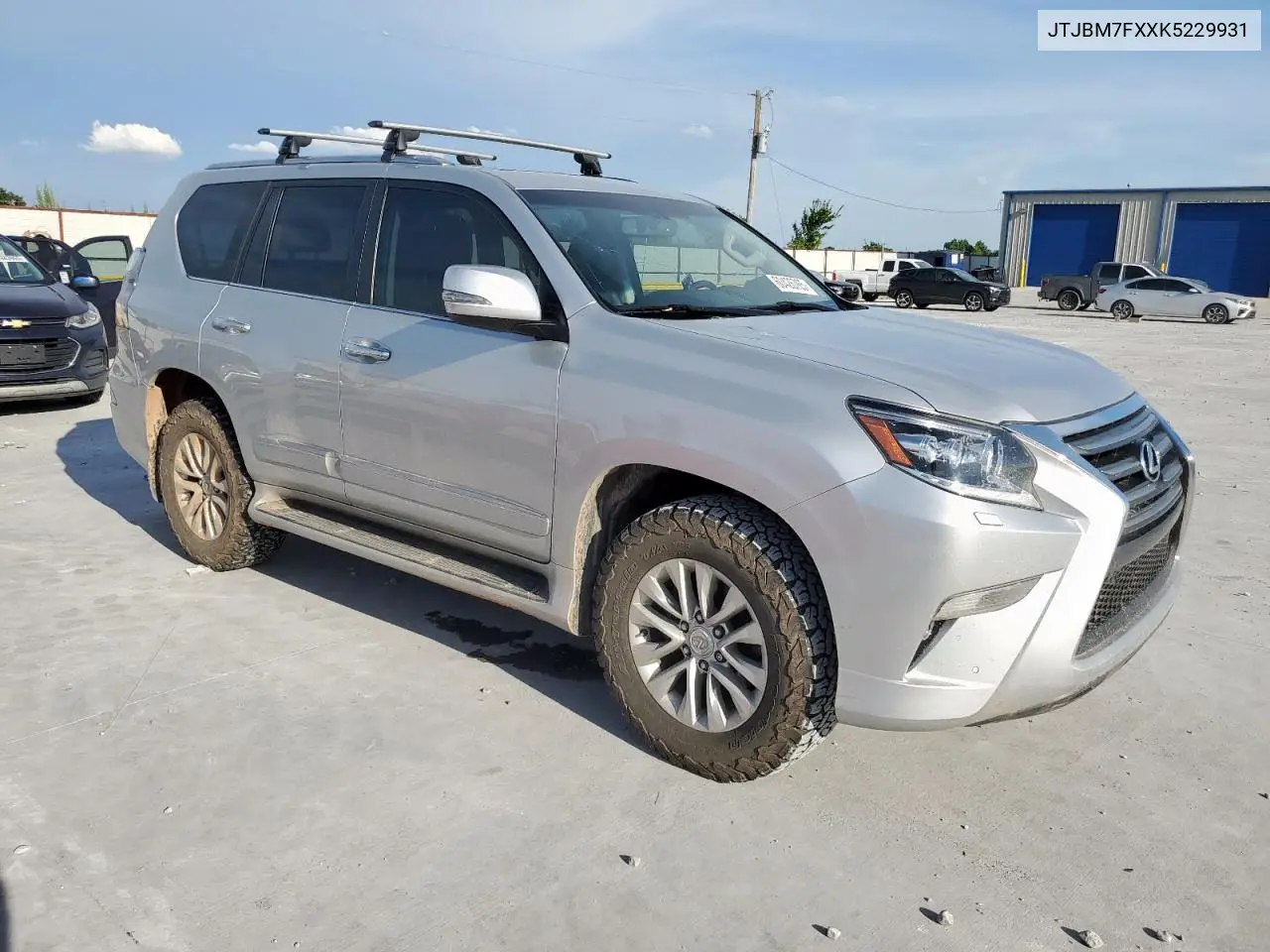 2019 Lexus Gx 460 VIN: JTJBM7FXXK5229931 Lot: 60426765