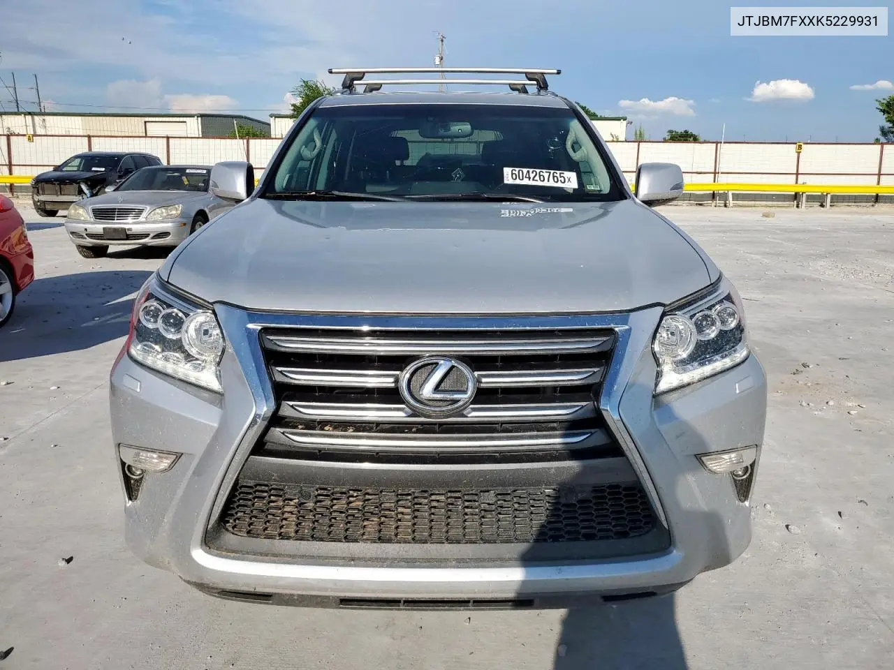 2019 Lexus Gx 460 VIN: JTJBM7FXXK5229931 Lot: 60426765