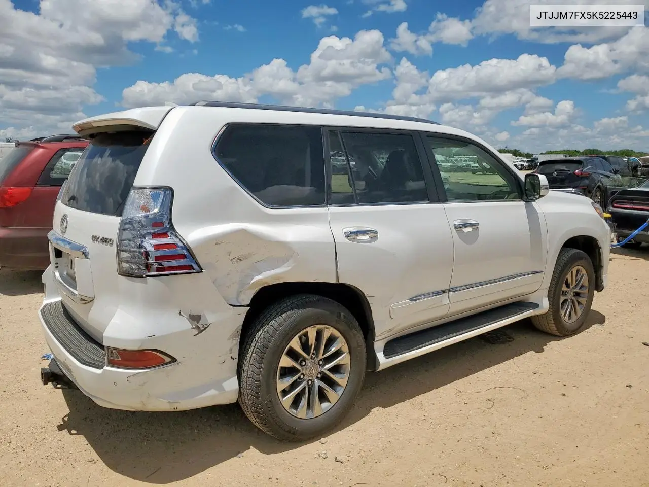 2019 Lexus Gx 460 Premium VIN: JTJJM7FX5K5225443 Lot: 62064185