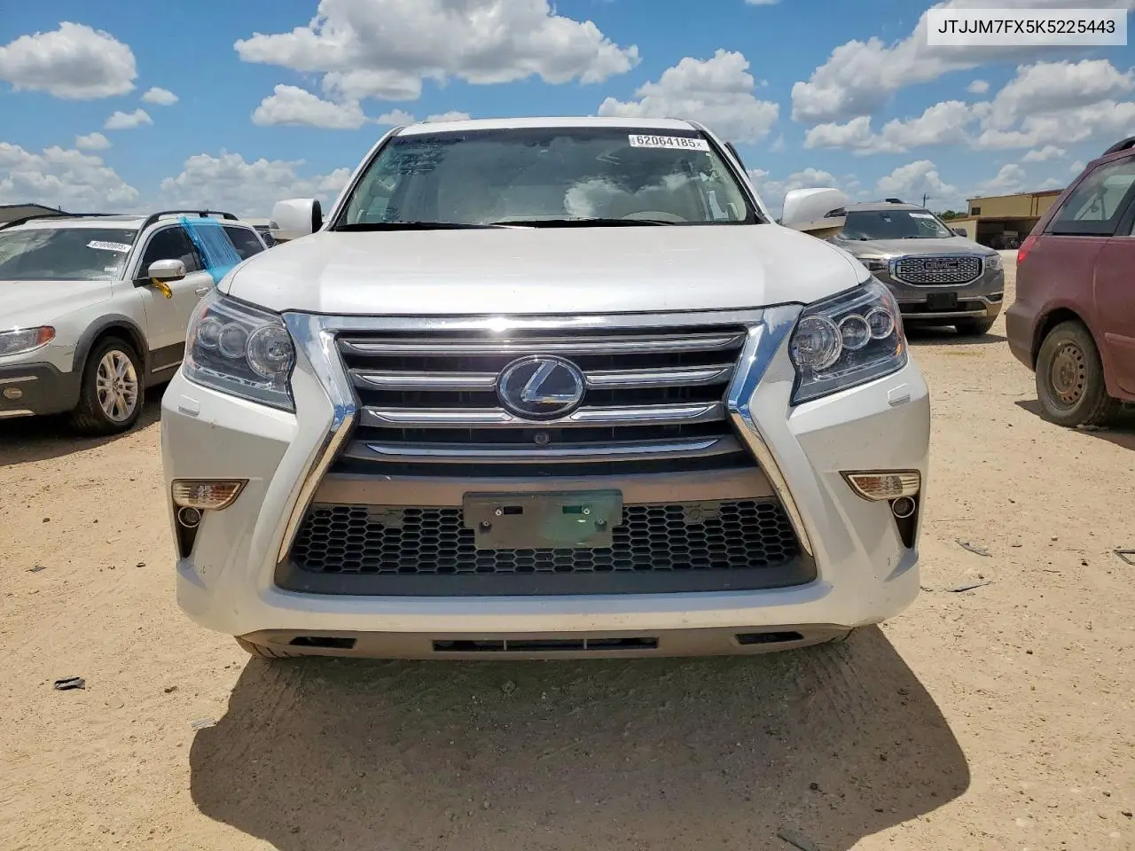 2019 Lexus Gx 460 Premium VIN: JTJJM7FX5K5225443 Lot: 62064185