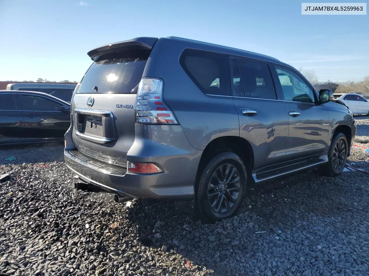 2020 Lexus Gx 460 Premium VIN: JTJAM7BX4L5259963 Lot: 46123825