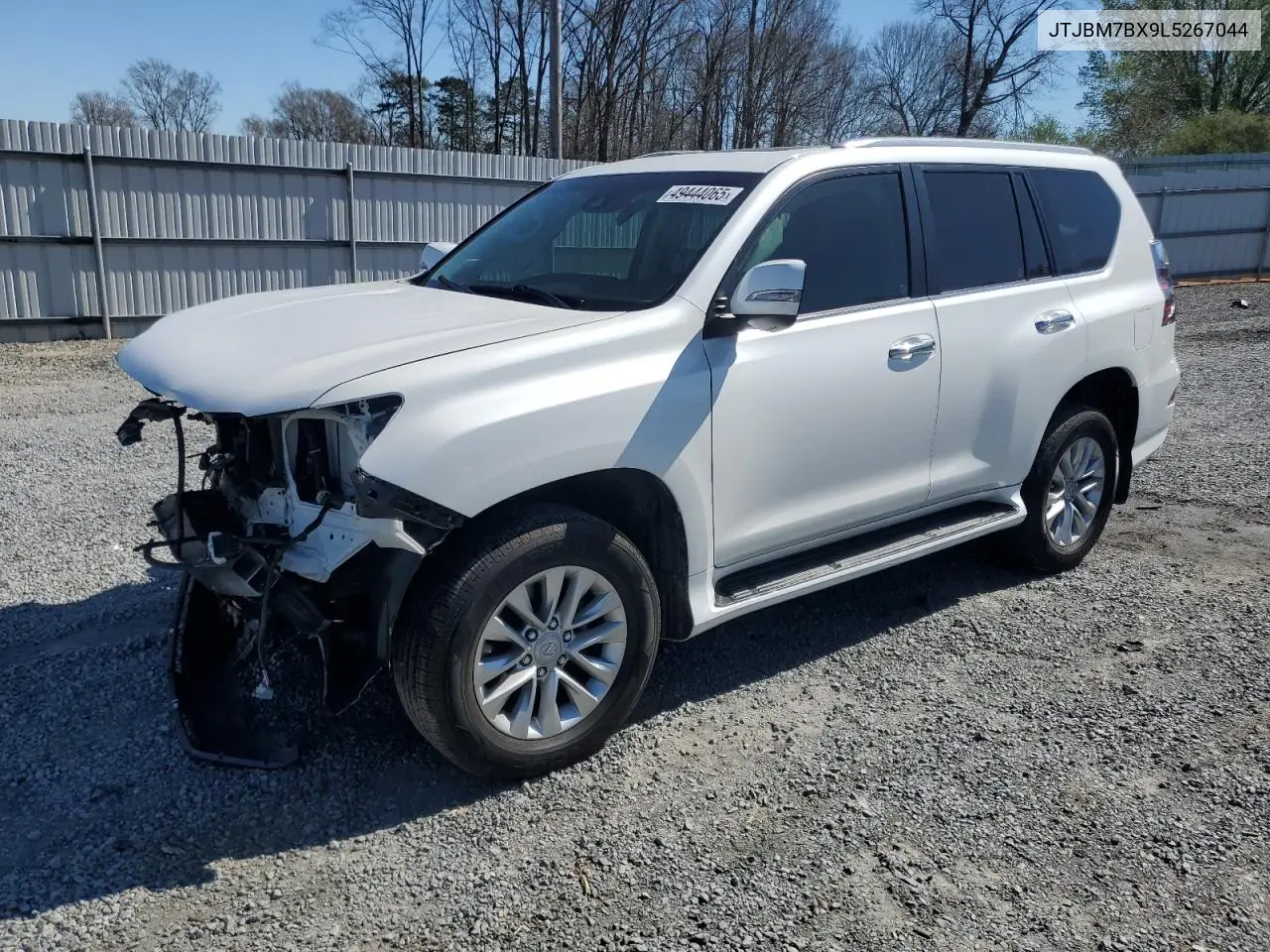 2020 Lexus Gx 460 VIN: JTJBM7BX9L5267044 Lot: 49444065