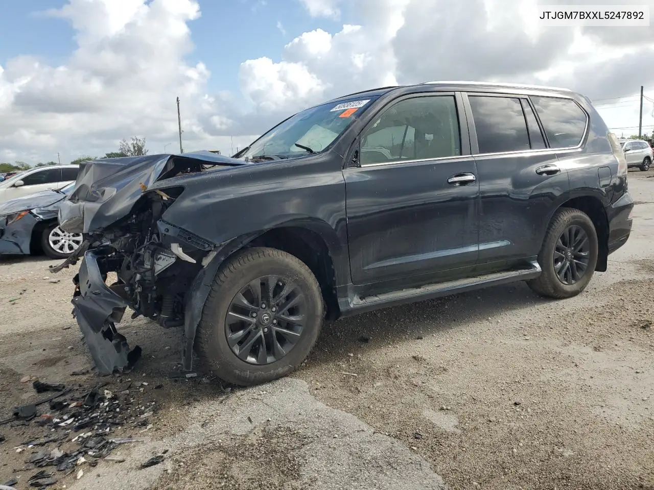 2020 Lexus Gx 460 Luxury VIN: JTJGM7BXXL5247892 Lot: 50936125