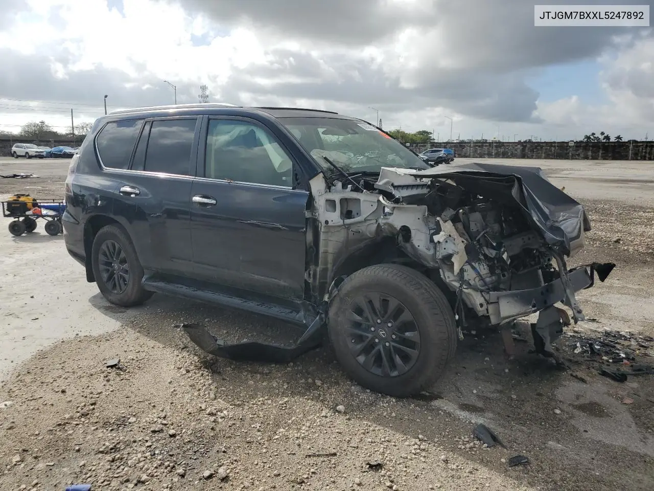 2020 Lexus Gx 460 Luxury VIN: JTJGM7BXXL5247892 Lot: 50936125