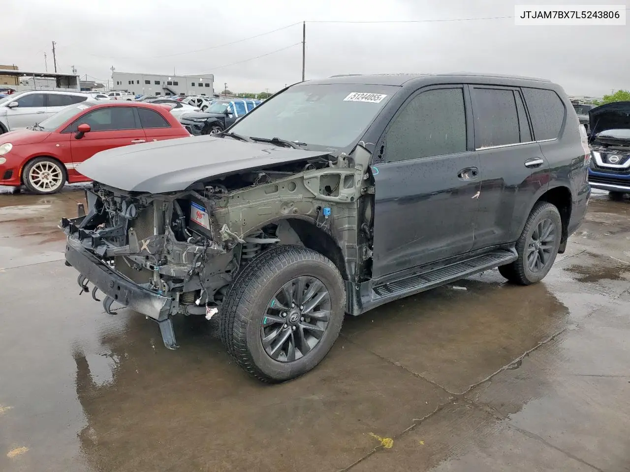 2020 Lexus Gx 460 Premium VIN: JTJAM7BX7L5243806 Lot: 51244055