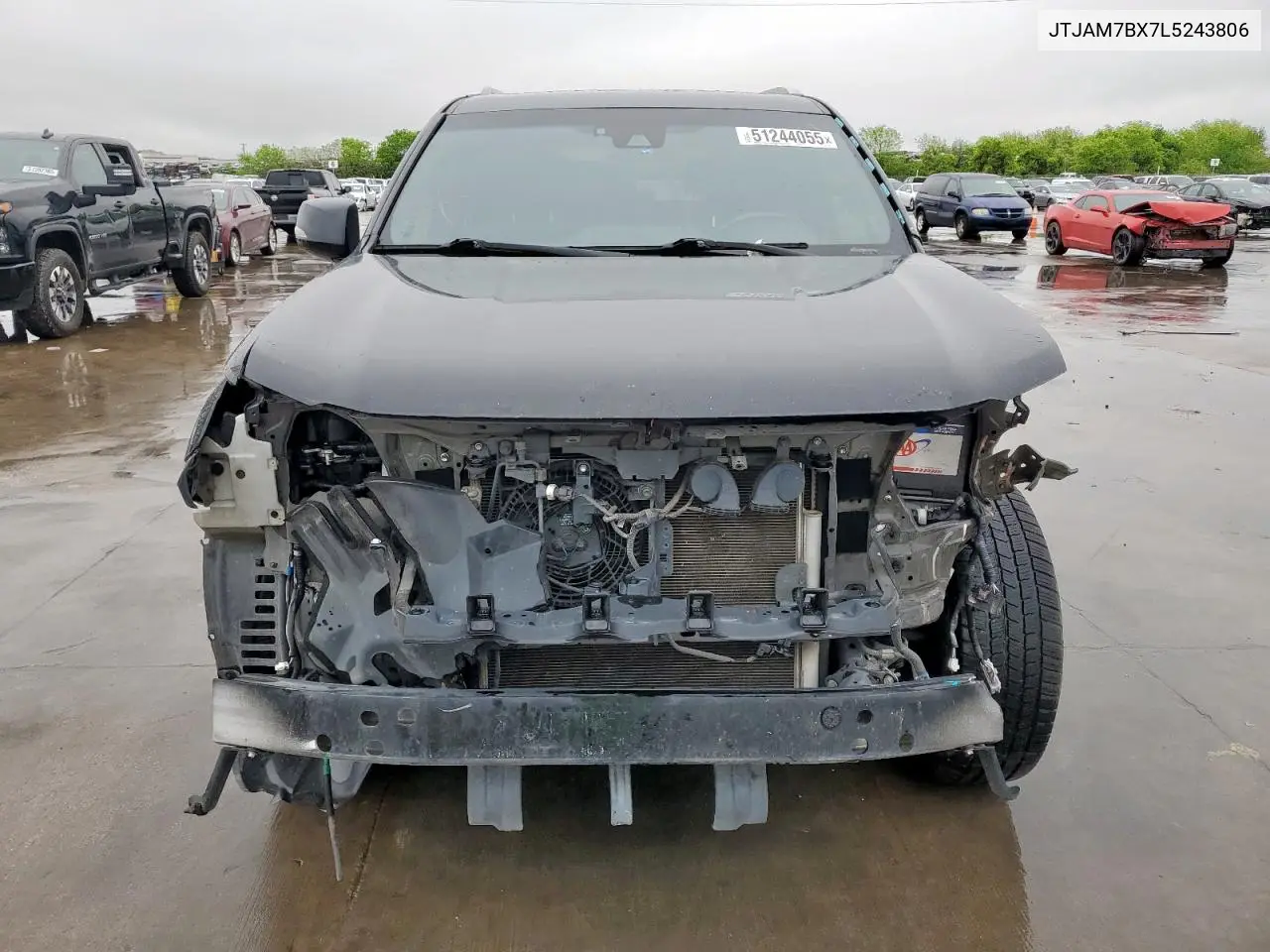 2020 Lexus Gx 460 Premium VIN: JTJAM7BX7L5243806 Lot: 51244055