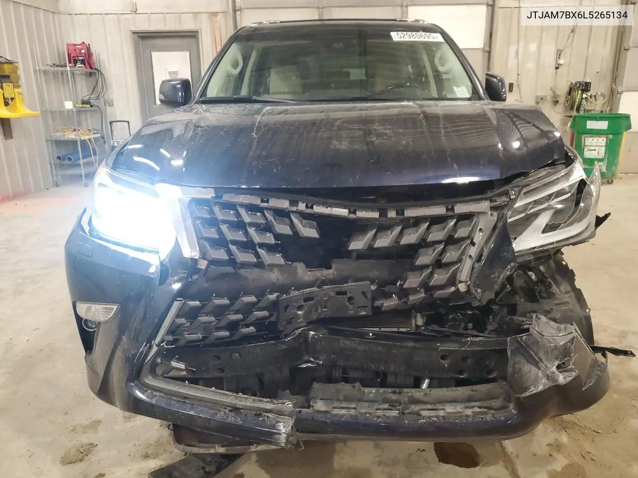2020 Lexus Gx 460 Premium VIN: JTJAM7BX6L5265134 Lot: 52980695